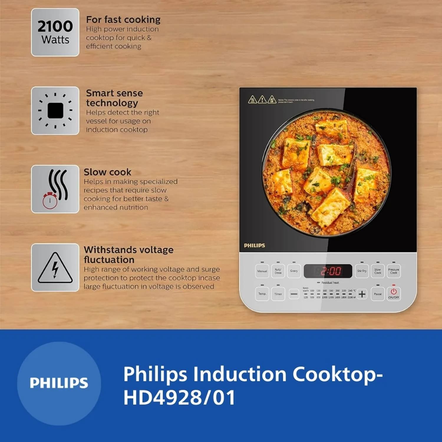 Philips HD4928/01 Induction Cooktop — Chance to Win for Just ₹99